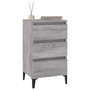 Voir la diapositive 4 : VIDAXL Table de chevet sonoma gris 40x35x70 cm bois d'ingenierie