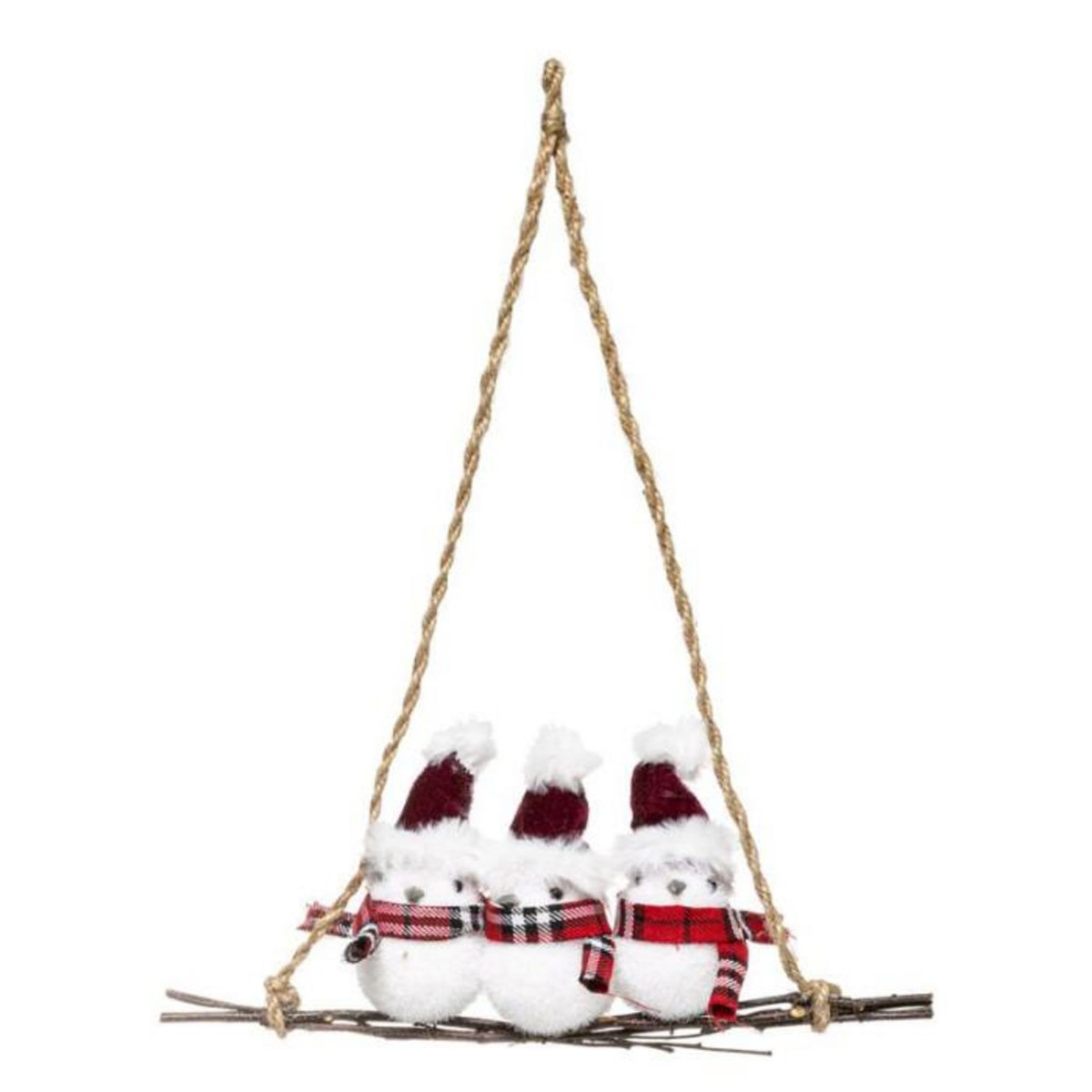 FEERIC LIGHT & CHRISTMAS Décoration de Noël Oiseaux  Hors Piste  35cm Blanc