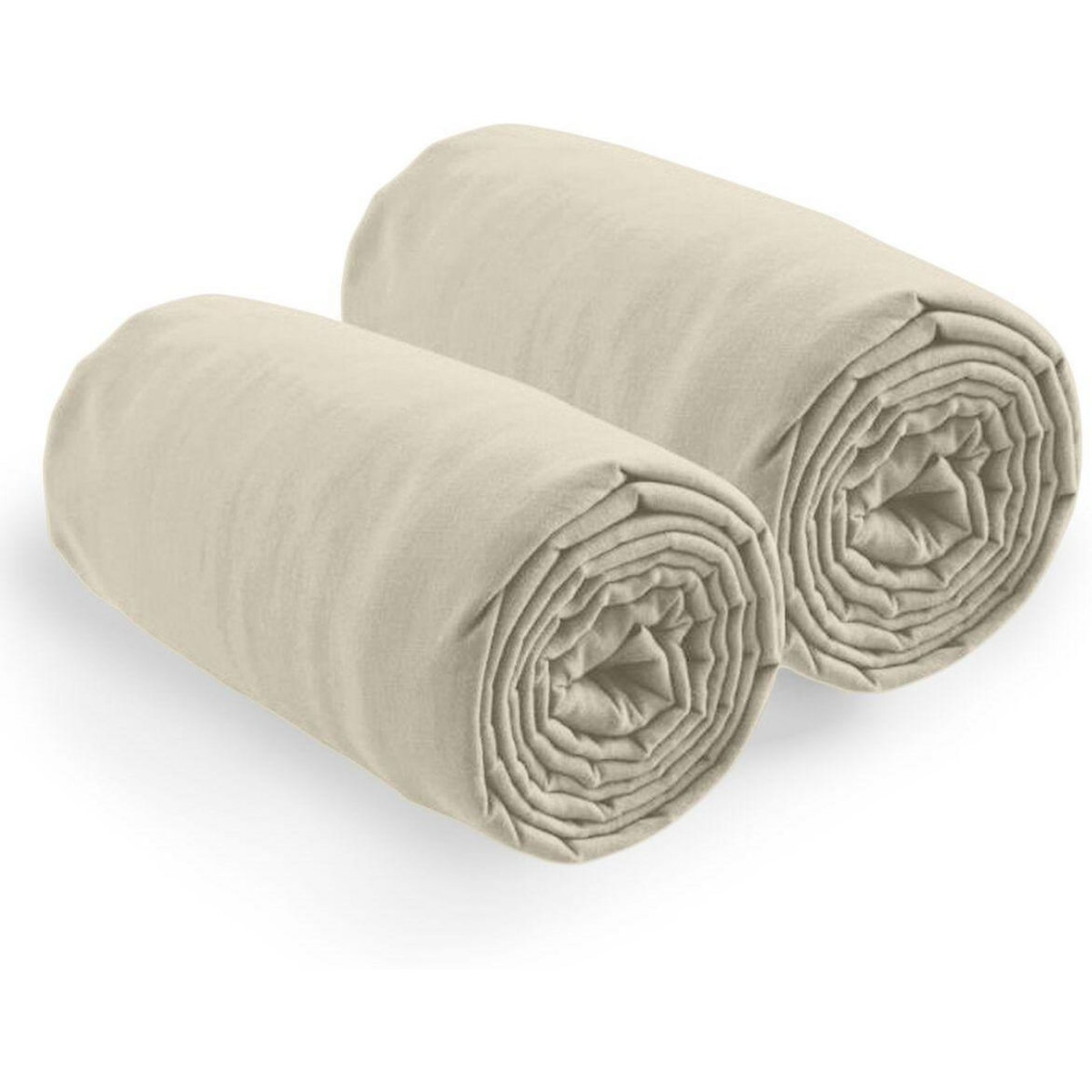 Home collection 2 draps housse bonnet 35cm 100% coton 57fils