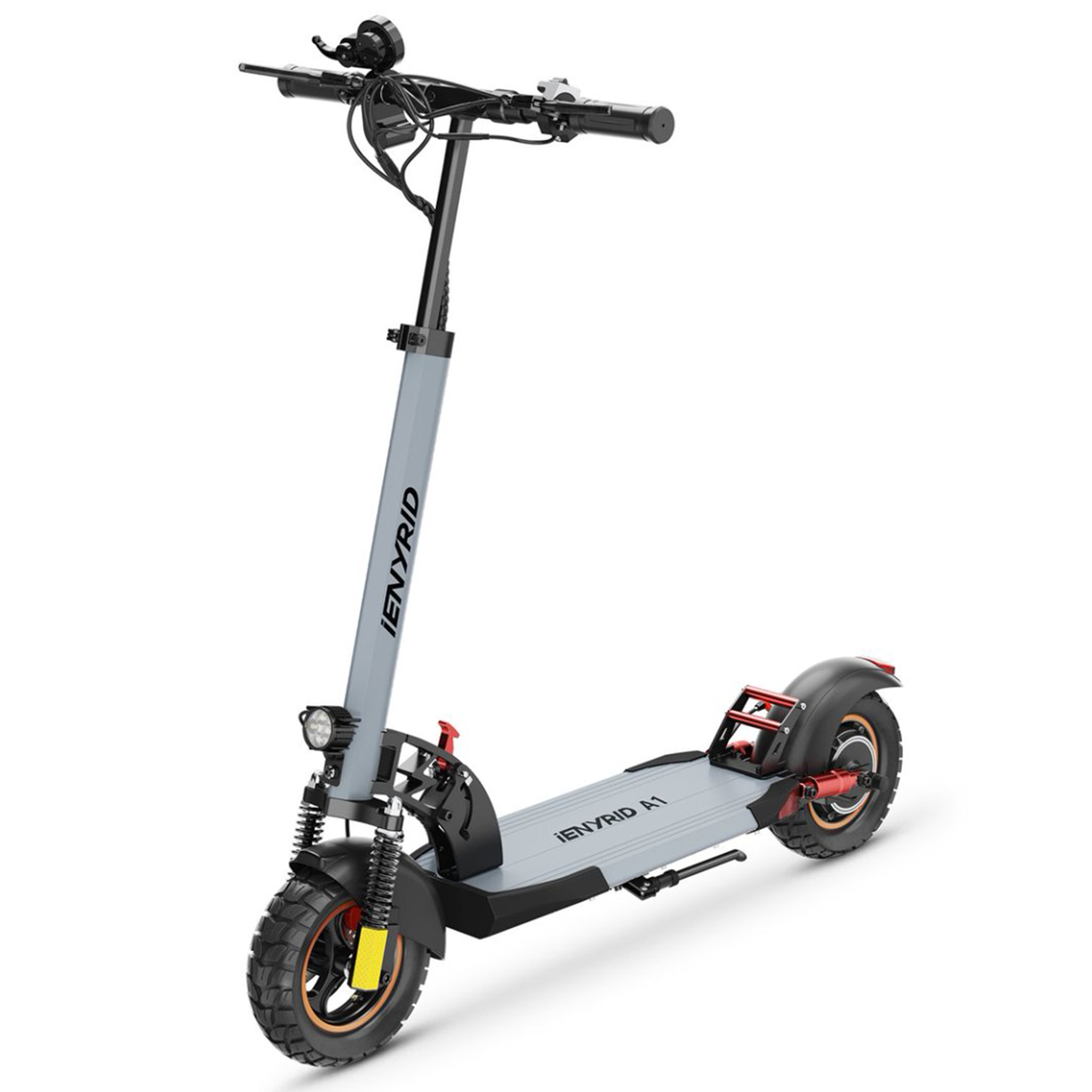 Voir la diapositive 5 : IENYRID Trottinette électrique pliable iENYRID A1, 800 W 48 V 12,5 Ah, 10 , gris