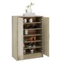 Voir la diapositive 4 : VIDAXL Armoire a chaussures Chene Sonoma 60x35x92 cm Bois d'ingenierie