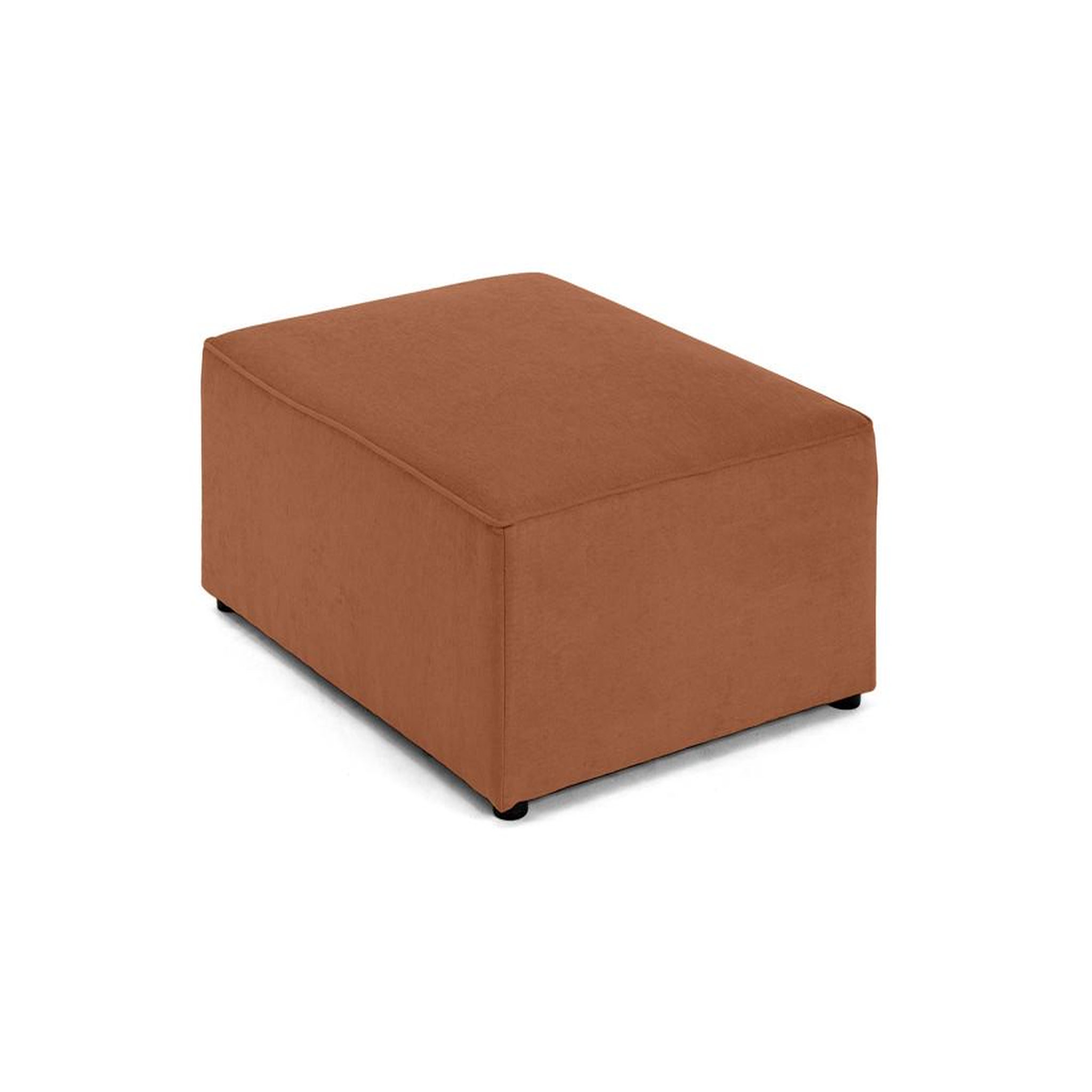 Voir la diapositive 3 : BEST MOBILIER Topaze - pouf - en tissu