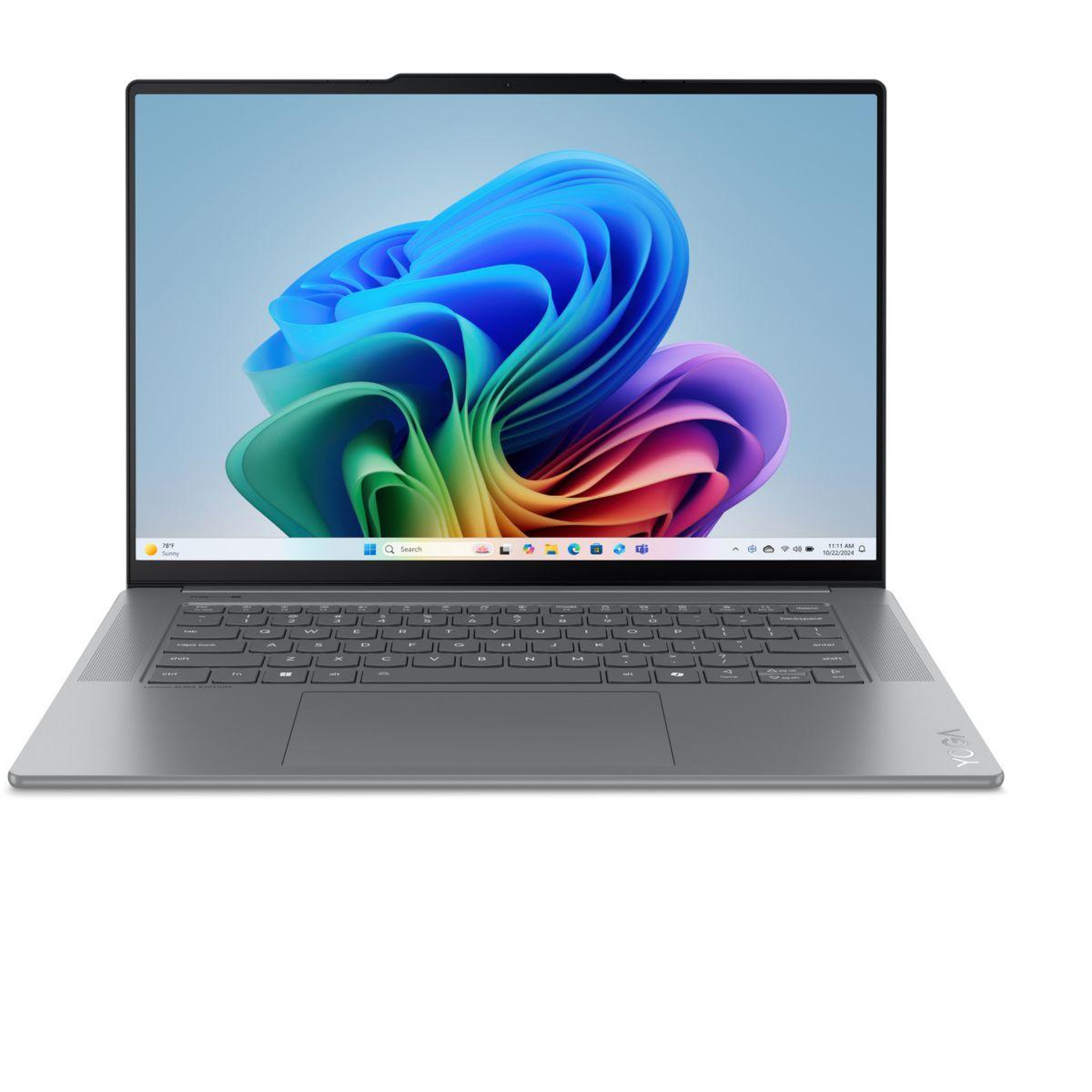 Voir la diapositive 2 : Lenovo Ordinateur portable Yoga Slim 7 15ILL9 Aura OLED Copilot+PC
