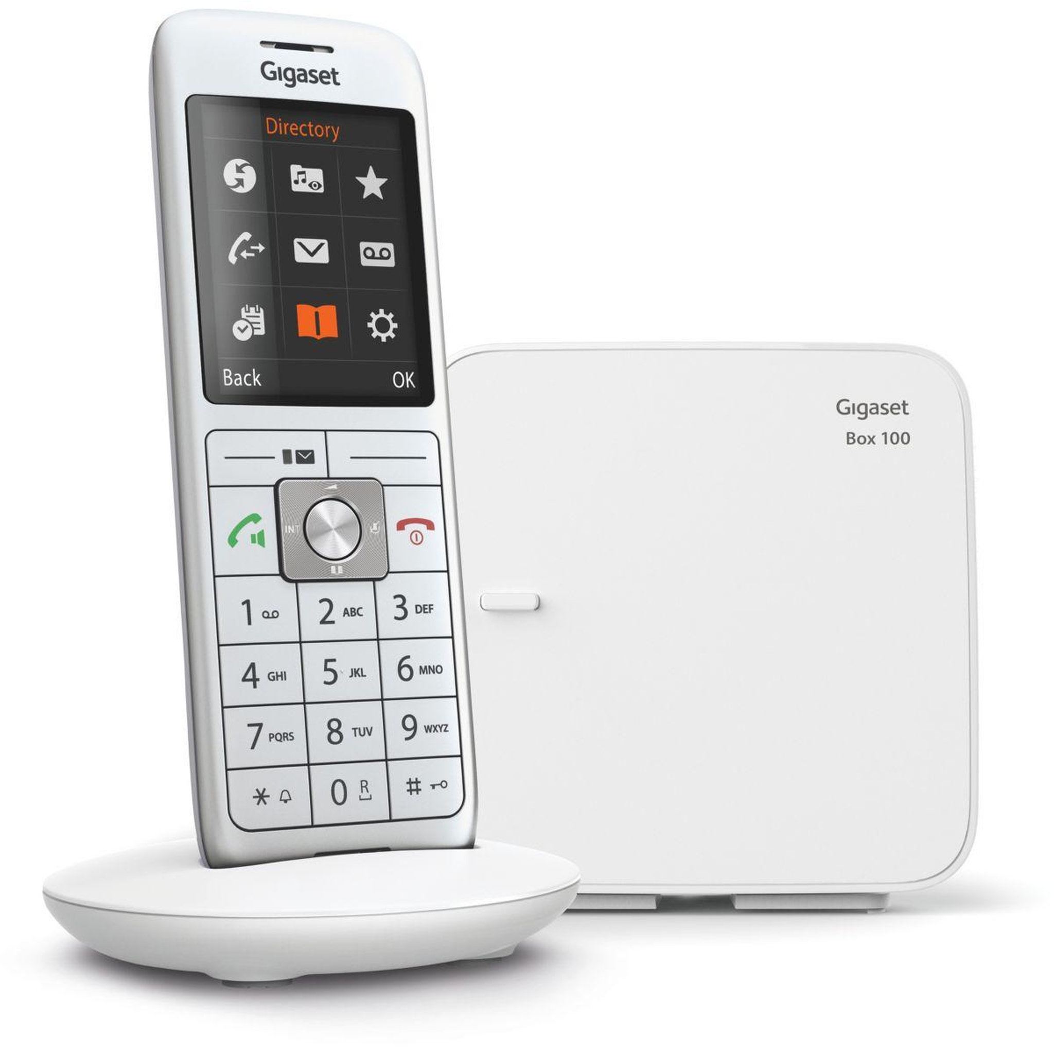 Voir la diapositive 3 : GIGASET Téléphone sans fil dect blanc - gigacl660soloblanc
