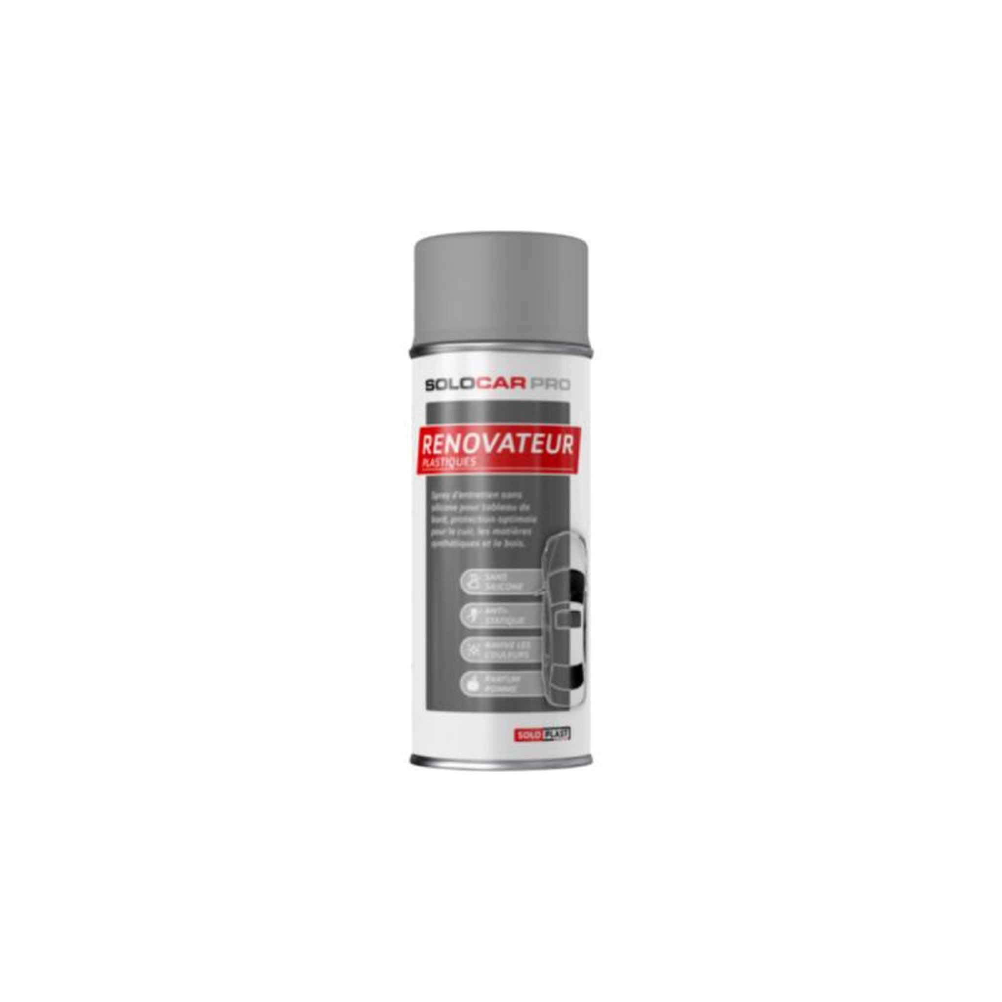 Soloplast Rénovateur plastiques solocar pro 400ml