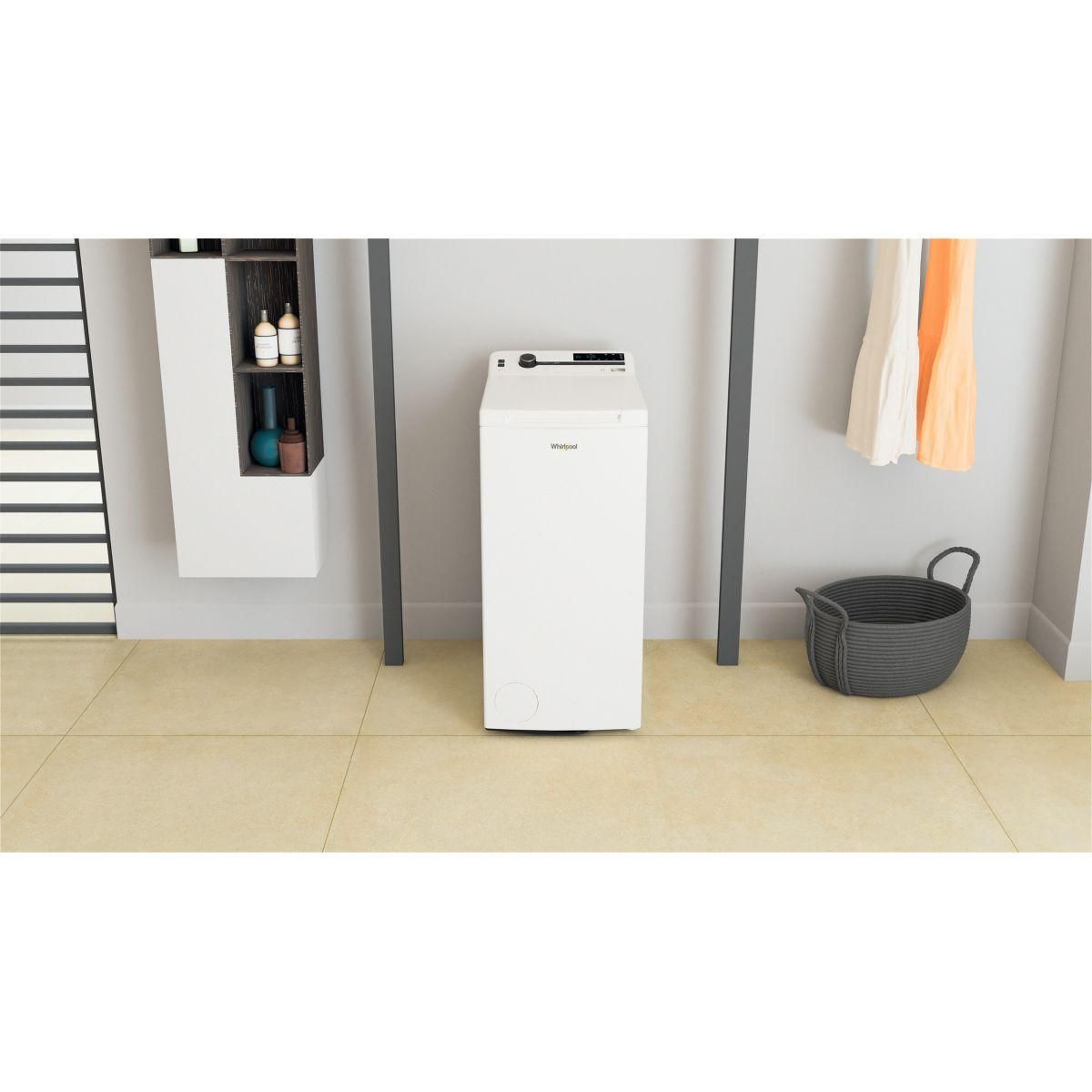 Whirlpool Lave linge top ZENTDLRBX6252BSFR/N Silence