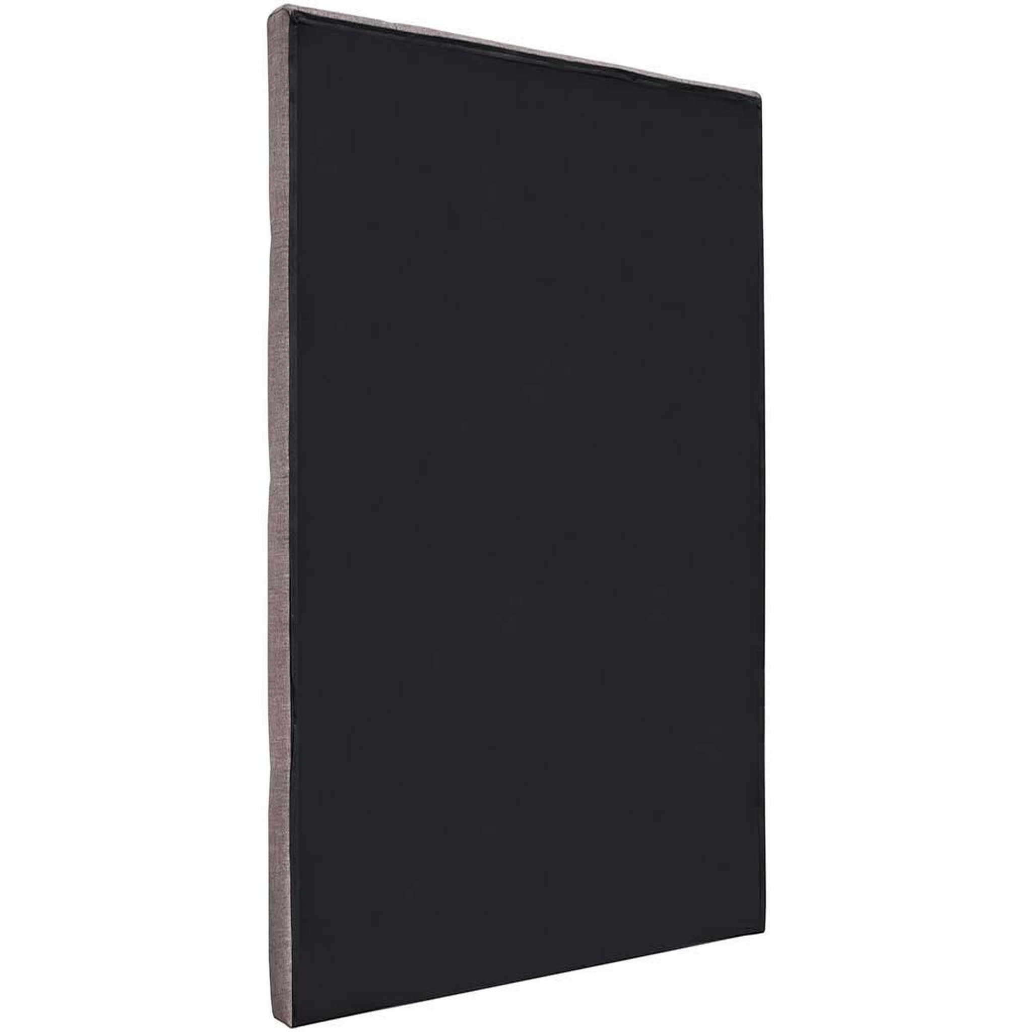 Voir la diapositive 3 : Habitat et Jardin Tête de lit capitonnée  déco  - 99 cm - taupe - en tissu