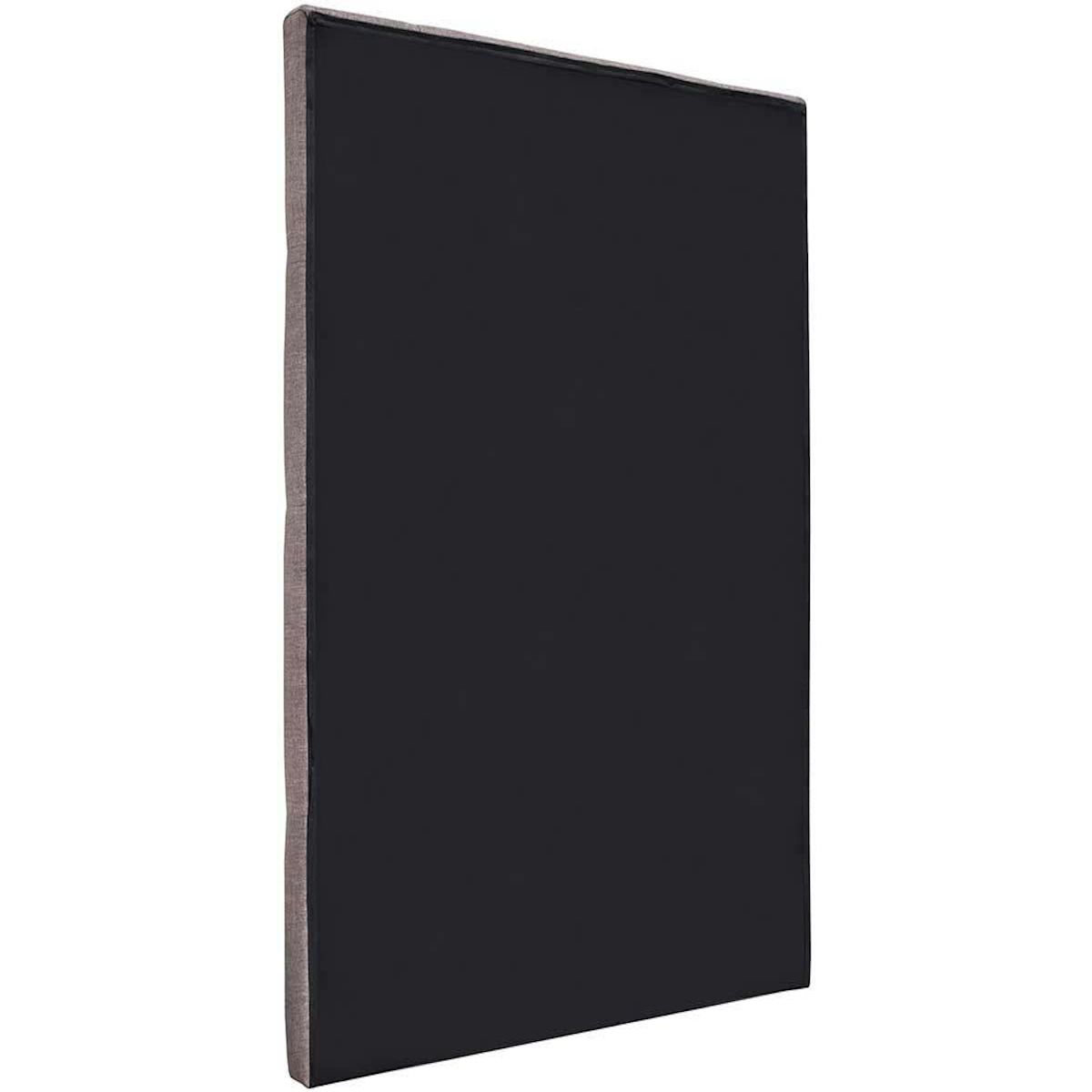 Habitat et Jardin Tête de lit capitonnée  Déco  - 99 cm - Taupe - En tissu