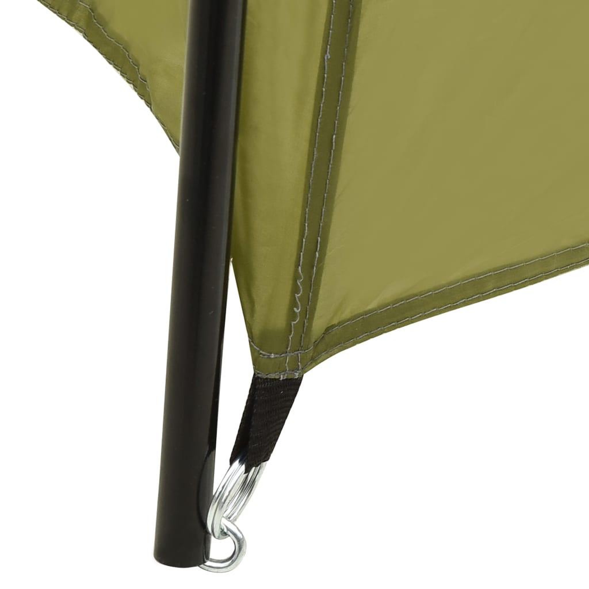 Voir la diapositive 4 : VIDAXL Tente de piscine tissu 590x520x250 cm vert