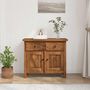 Voir la diapositive 3 : VIDAXL Buffet bois d'acajou massif 75x30x65 cm