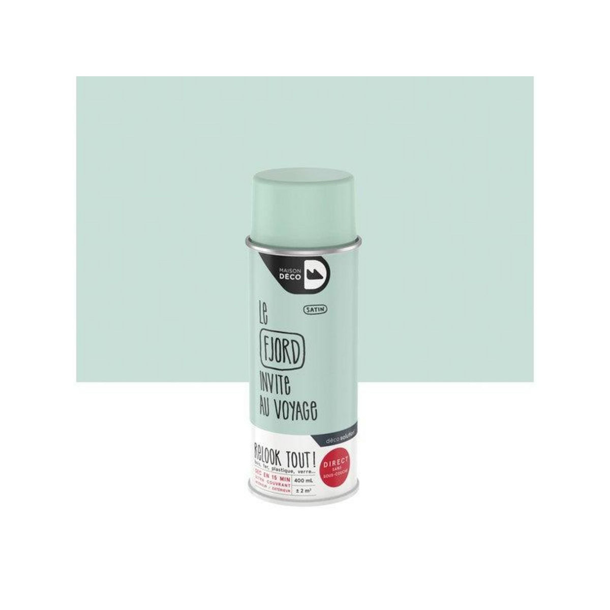 Maison deco Peinture aérosol relook tout MAISON DECO bleu fjord satiné 0.400 L