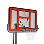 SWAGER Panier de Basketball sur Pied Mobile  King Deluxe  Hauteur Réglable de 2,30m à 3,05m