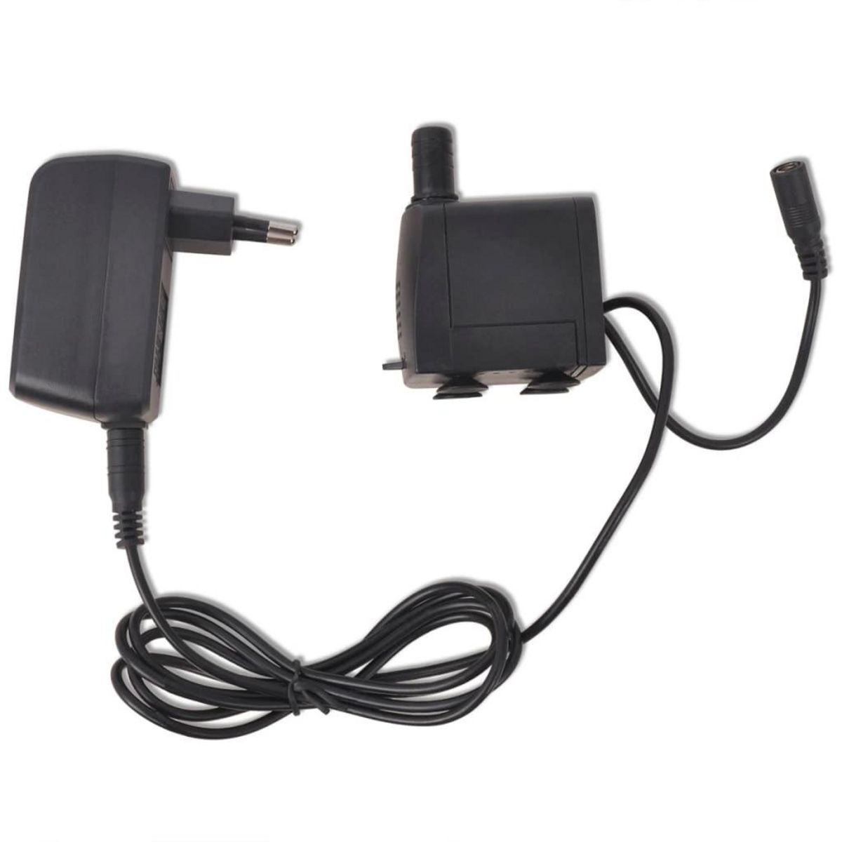 VIDAXL Fontaine d'interieur avec lumiere LED Polyresine