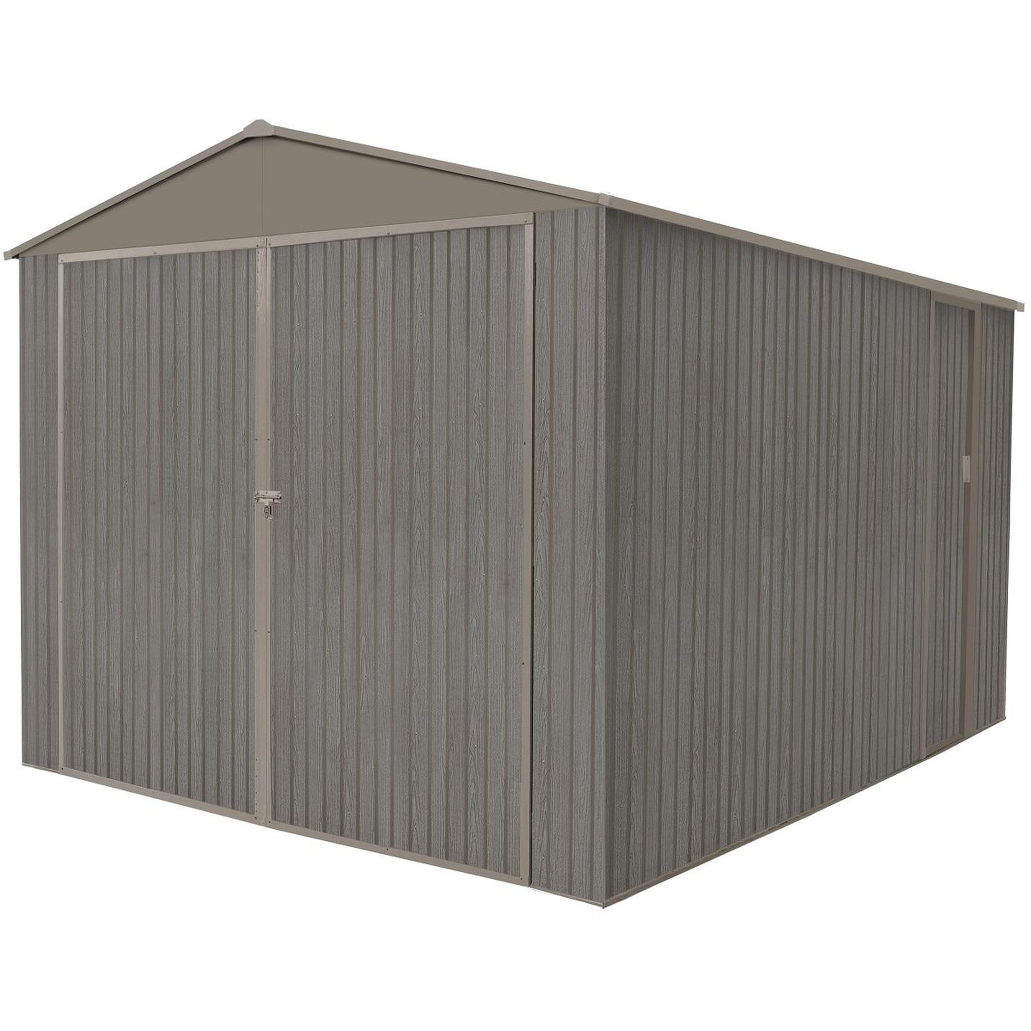 CHALET&JARDIN Garage métal imitation Bois Laird / 17.39 M²