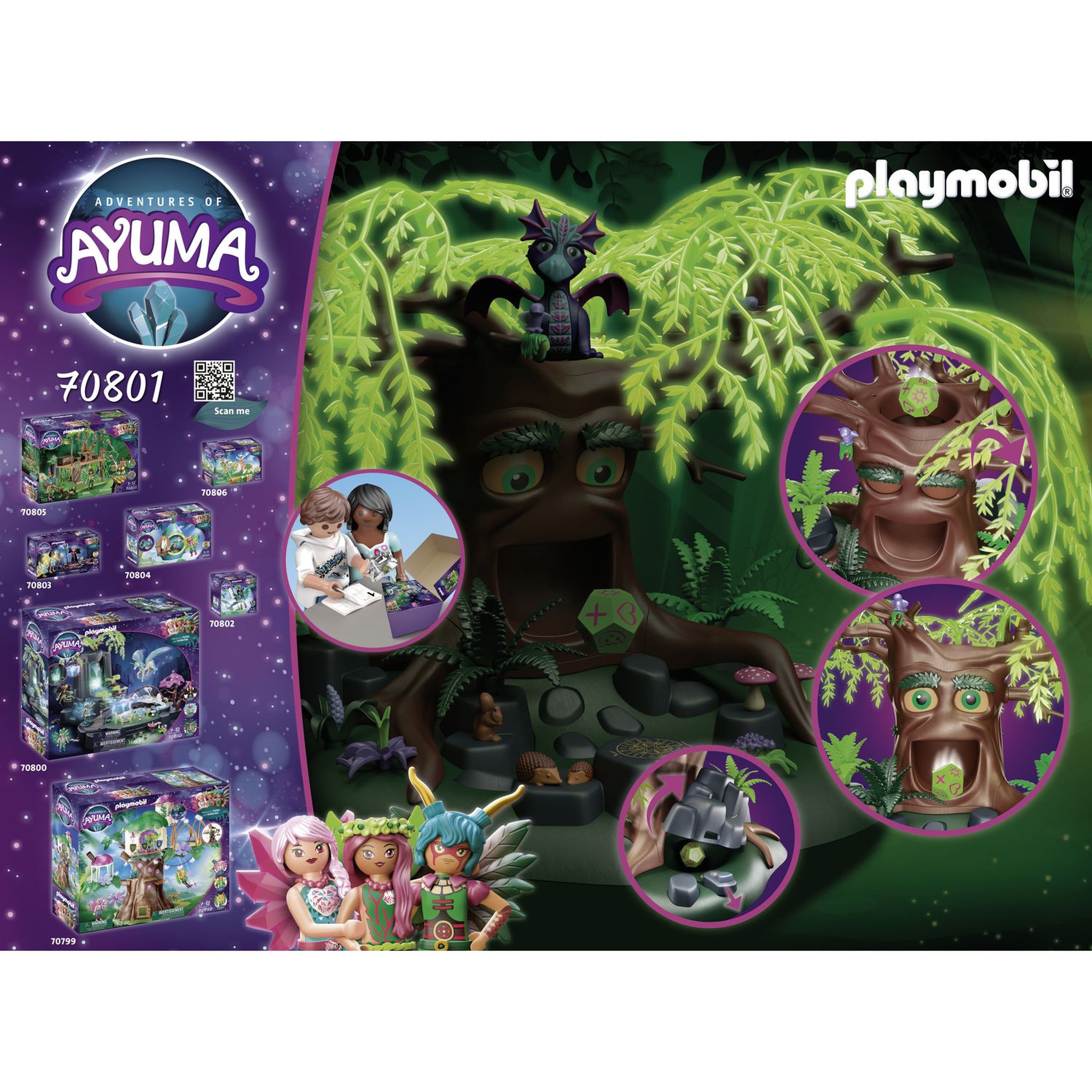 Voir la diapositive 2 : PLAYMOBIL 70801 AYUMA - Arbre de la Sagesse