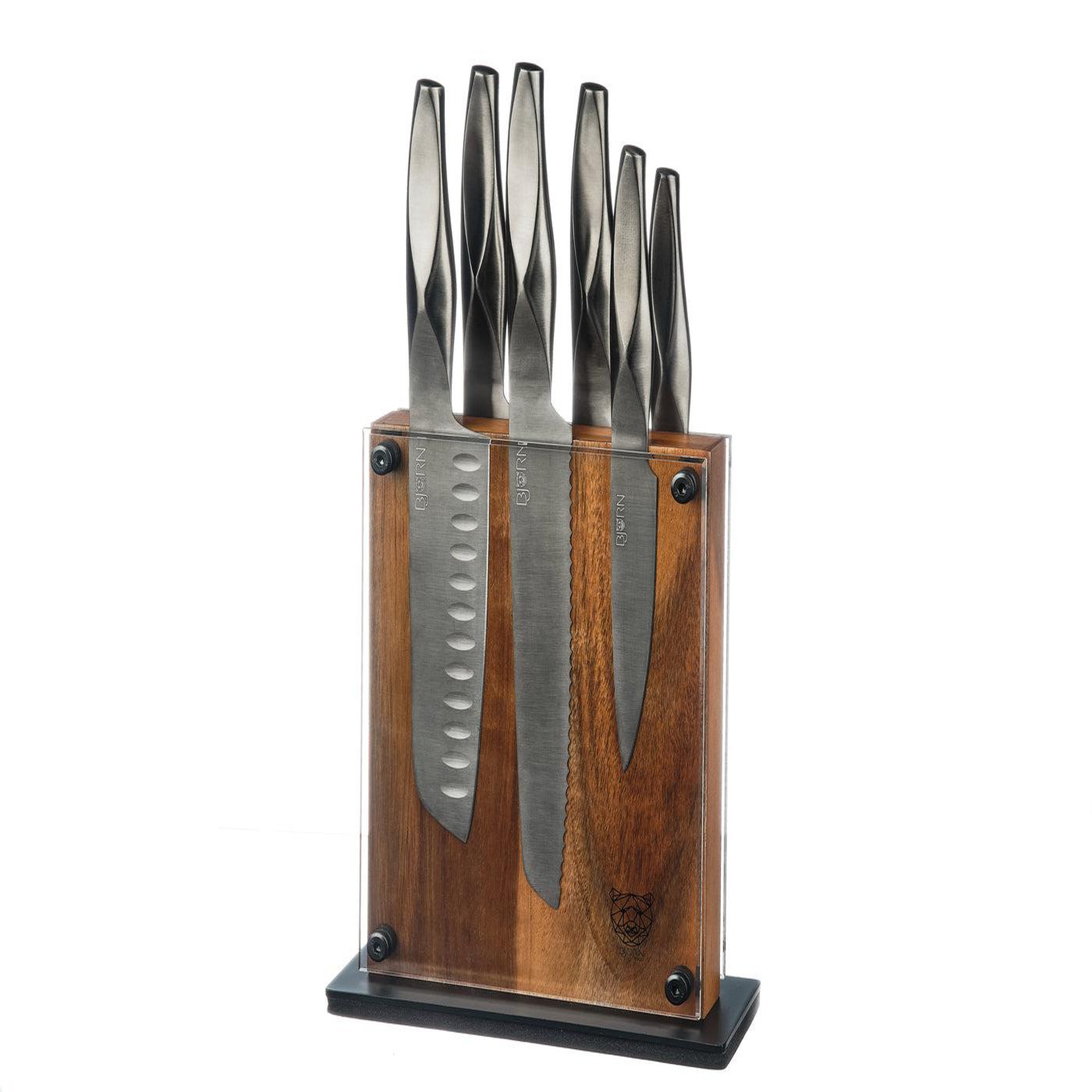 BJORN Bloc couteaux de cuisine LARUS RAUMA - 7 pièces