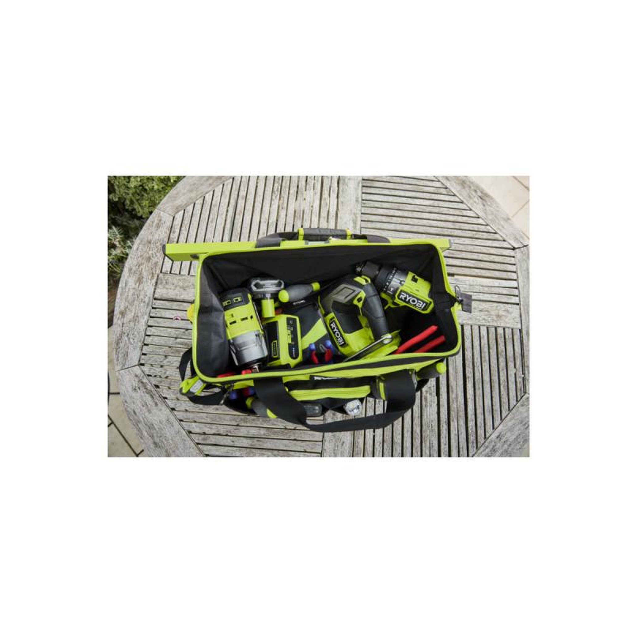 Voir la diapositive 4 : Ryobi Sac de rangement renforcé ryobi - 33 l - rssmtb1