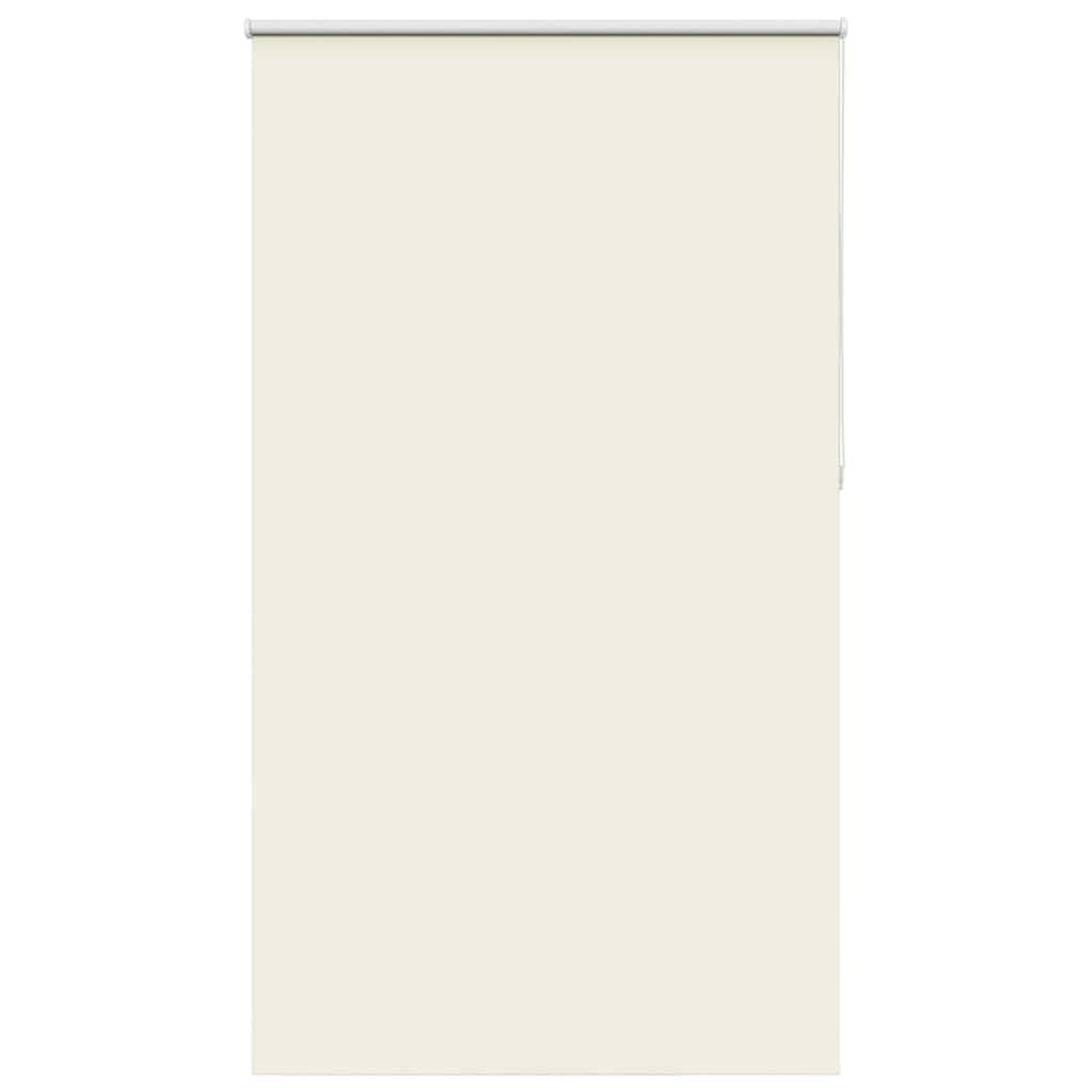 VIDAXL Store enrouleur occultant blanc casse 120x210 cm largeur tissu