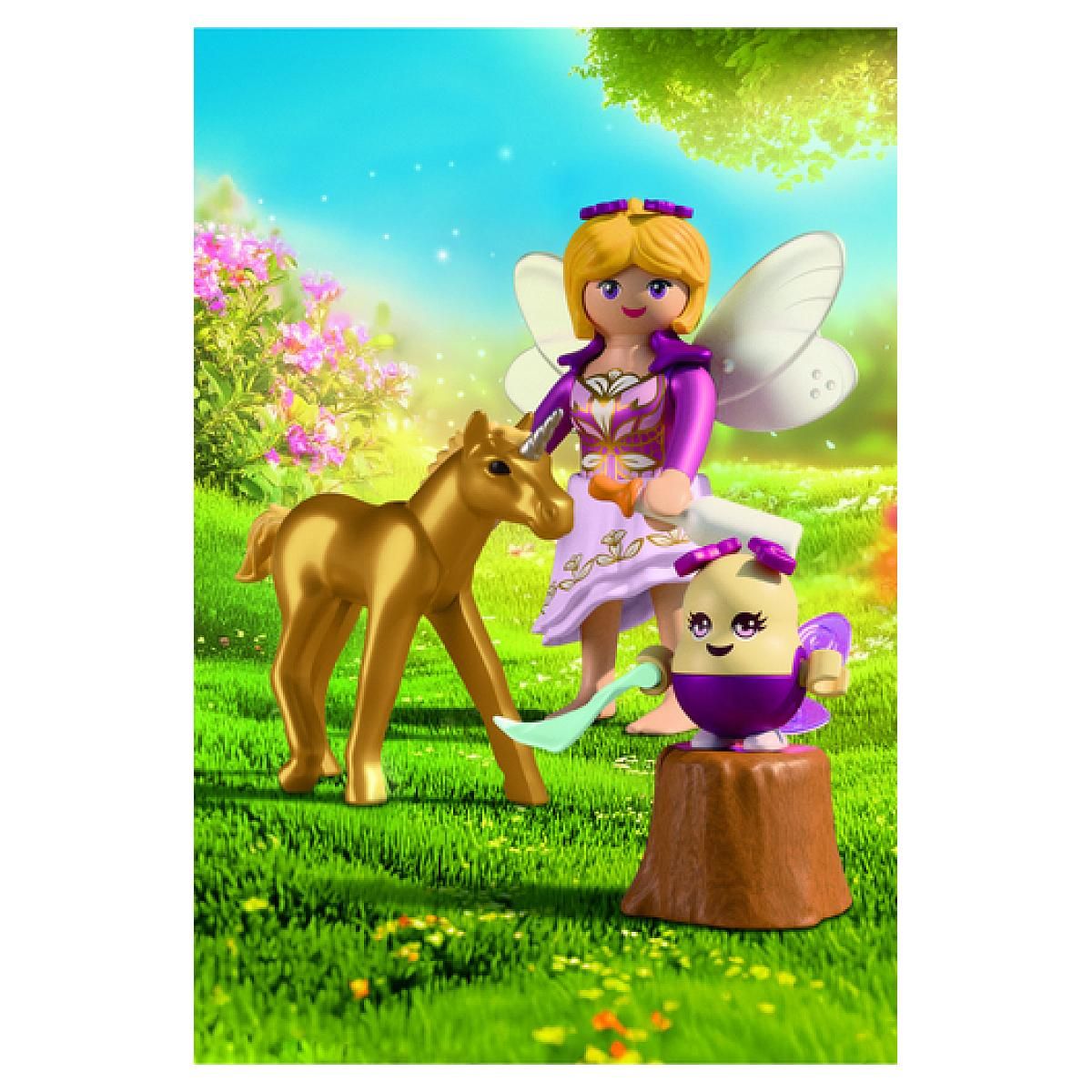 PLAYMOBIL 71844 Poulain licorne doré avec fée