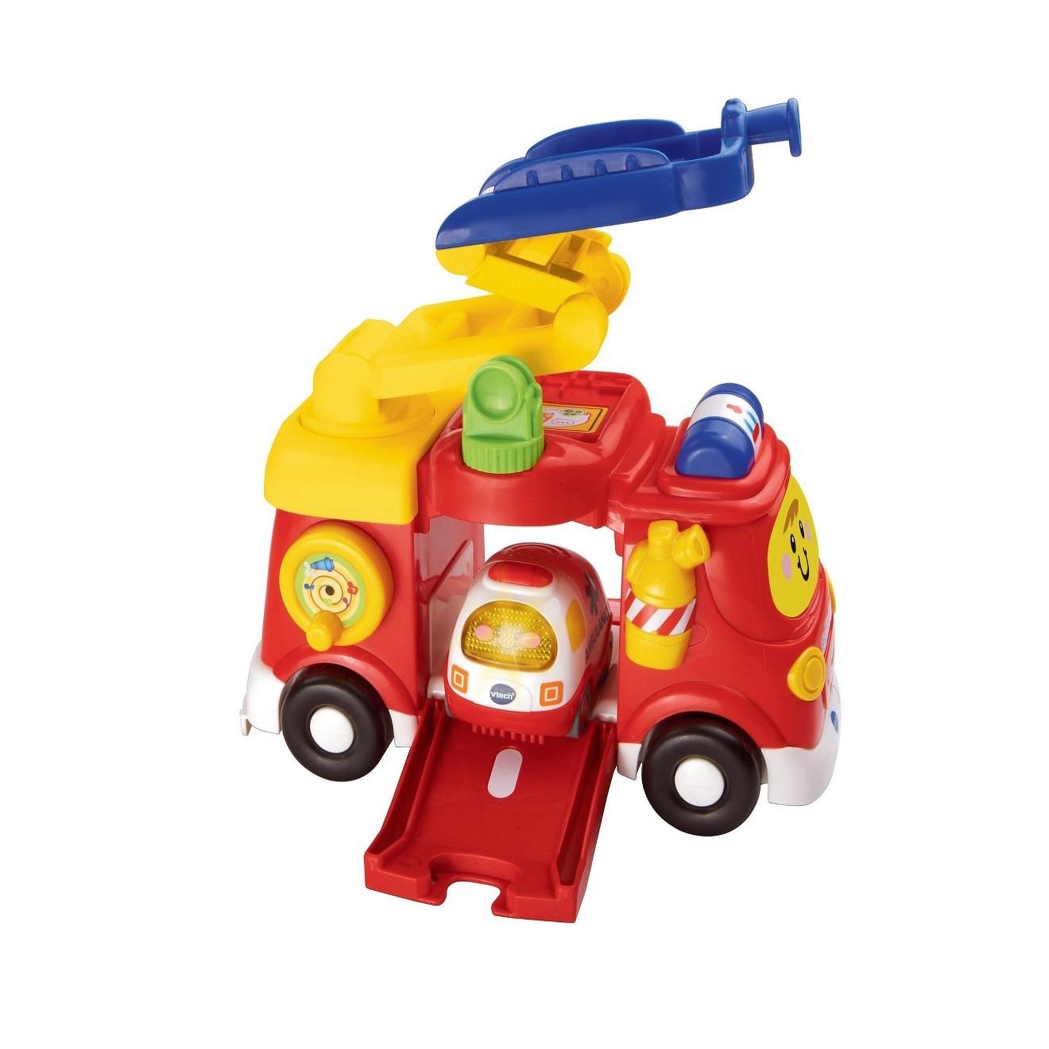 Voir la diapositive 2 : VTECH Mon super camion de pompiers - Tut Tut Bolides 
