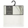 Voir la diapositive 4 : ATMOSPHERA Lot de 4 Serviettes de Table  Chambray  40x40cm Ecru