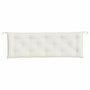 Voir la diapositive 4 : VIDAXL Coussin de banc de jardin creme melange 150x50x7 cm tissu
