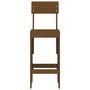 Voir la diapositive 4 : VIDAXL Tabourets lot de 2 marron miel 40x48,5x115,5 cm bois massif pin