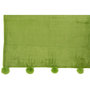 Voir la diapositive 2 : Paris Prix Plaid Déco à Pompons  Polyes  130x170cm Vert Gazon