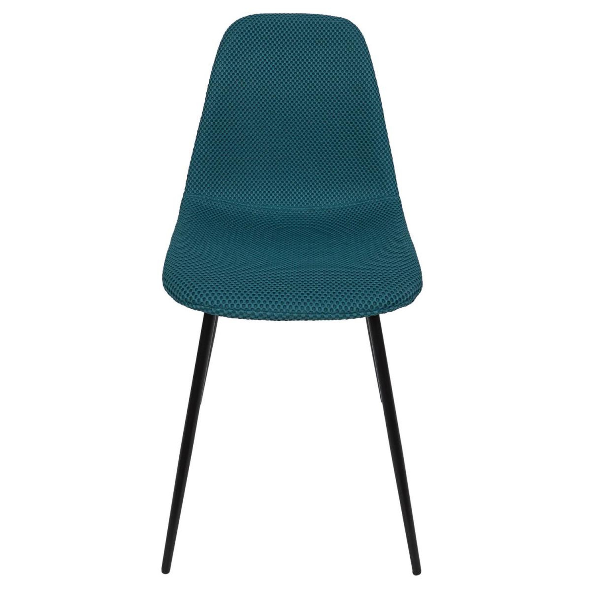 Voir la diapositive 3 : The Home Deco Factory Lot de 4 chaises  atome  86cm bleu