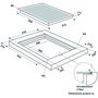 Voir la diapositive 3 : De Dietrich Plaque induction DTI3656B Horizone