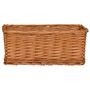 Voir la diapositive 5 : VIDAXL Ensemble de paniers gigognes 4 pcs Marron Saule