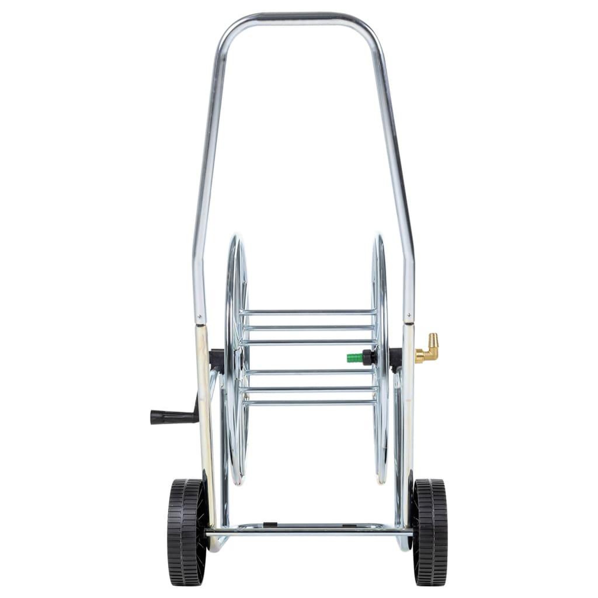 Voir la diapositive 5 : VIDAXL Chariot d'enrouleur pour tuyau de 80 m 3/4  acier