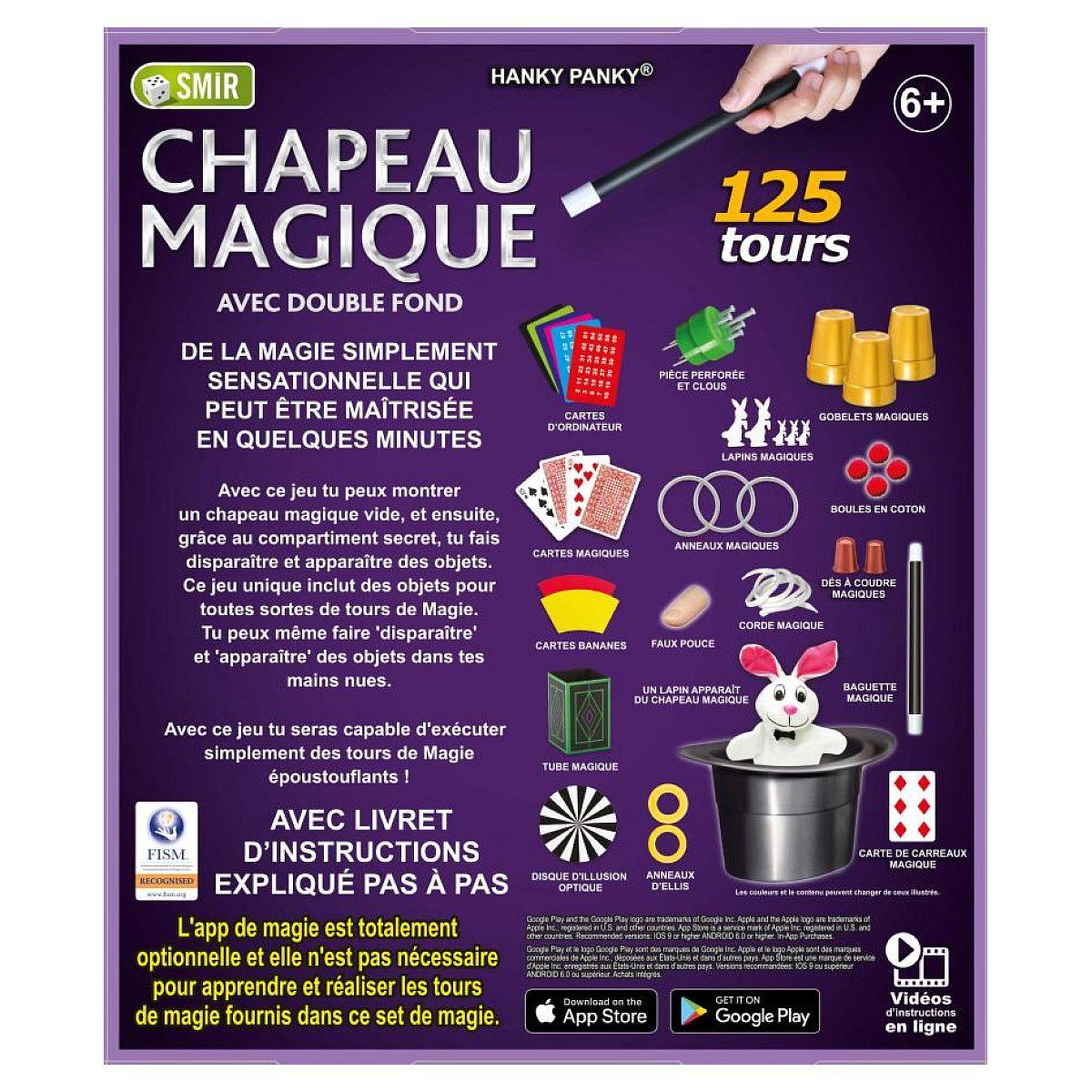 Voir la diapositive 2 : Cartamundi Mon premier chapeau magique