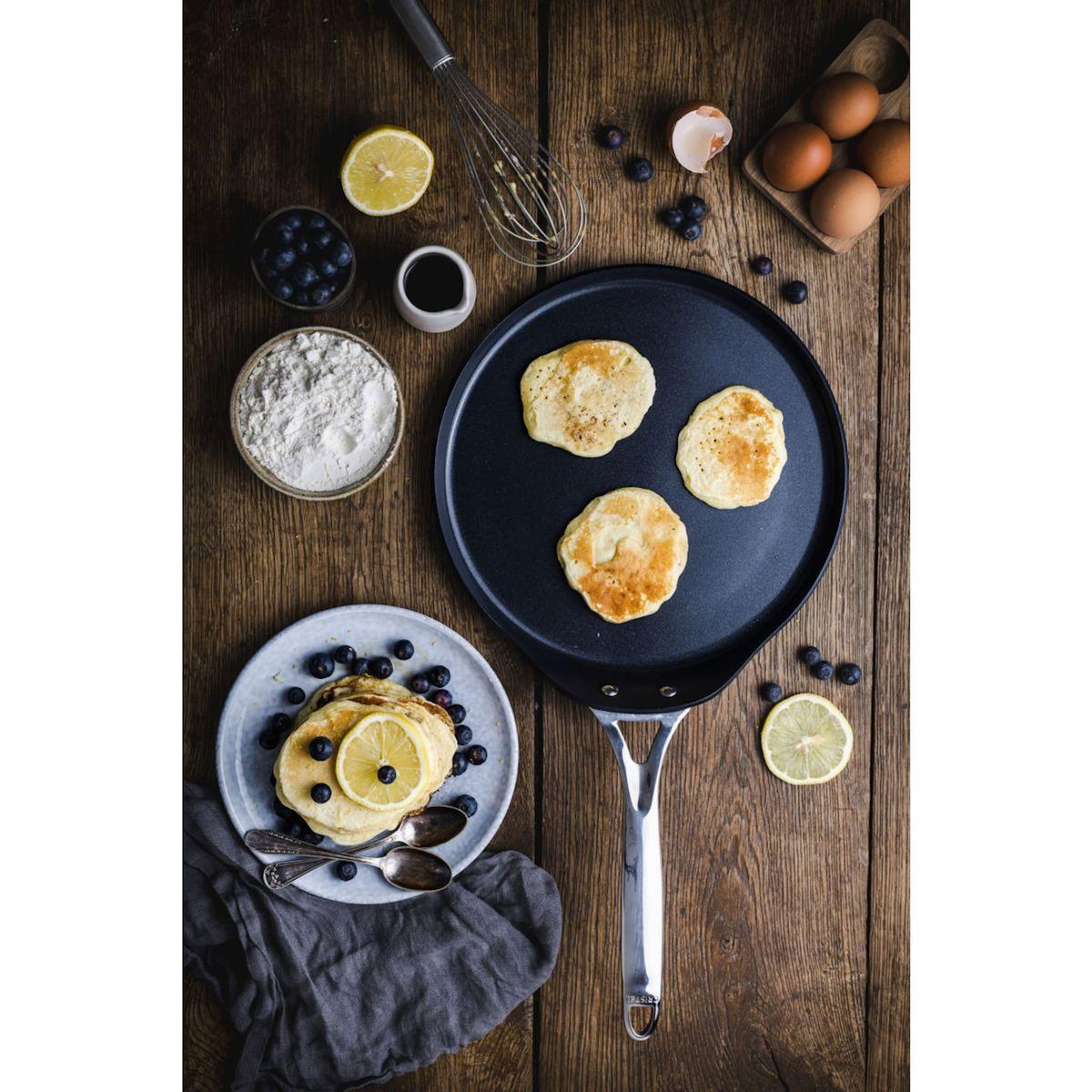 CRISTEL Crêpière 28 CM CASTEL PRO FIXE ULTRALU CERALISS