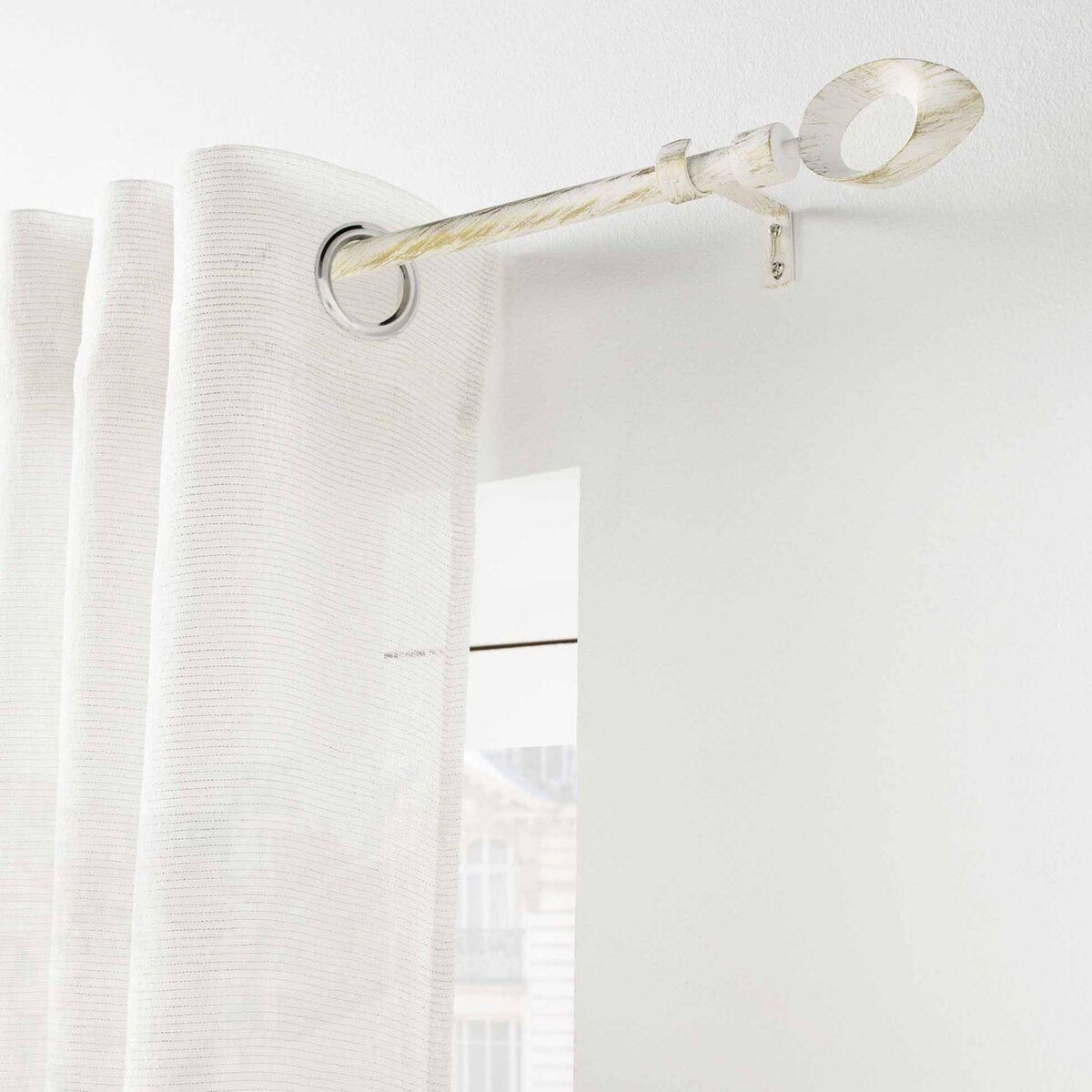 Douceur d'Intérieur Kit de tringle à rideaux extensible OVALON