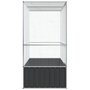 Voir la diapositive 5 : VIDAXL Volière argenté 210,5x107x212 cm acier