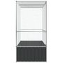 Voir la diapositive 5 : VIDAXL Volière argenté 210,5x107x212 cm acier