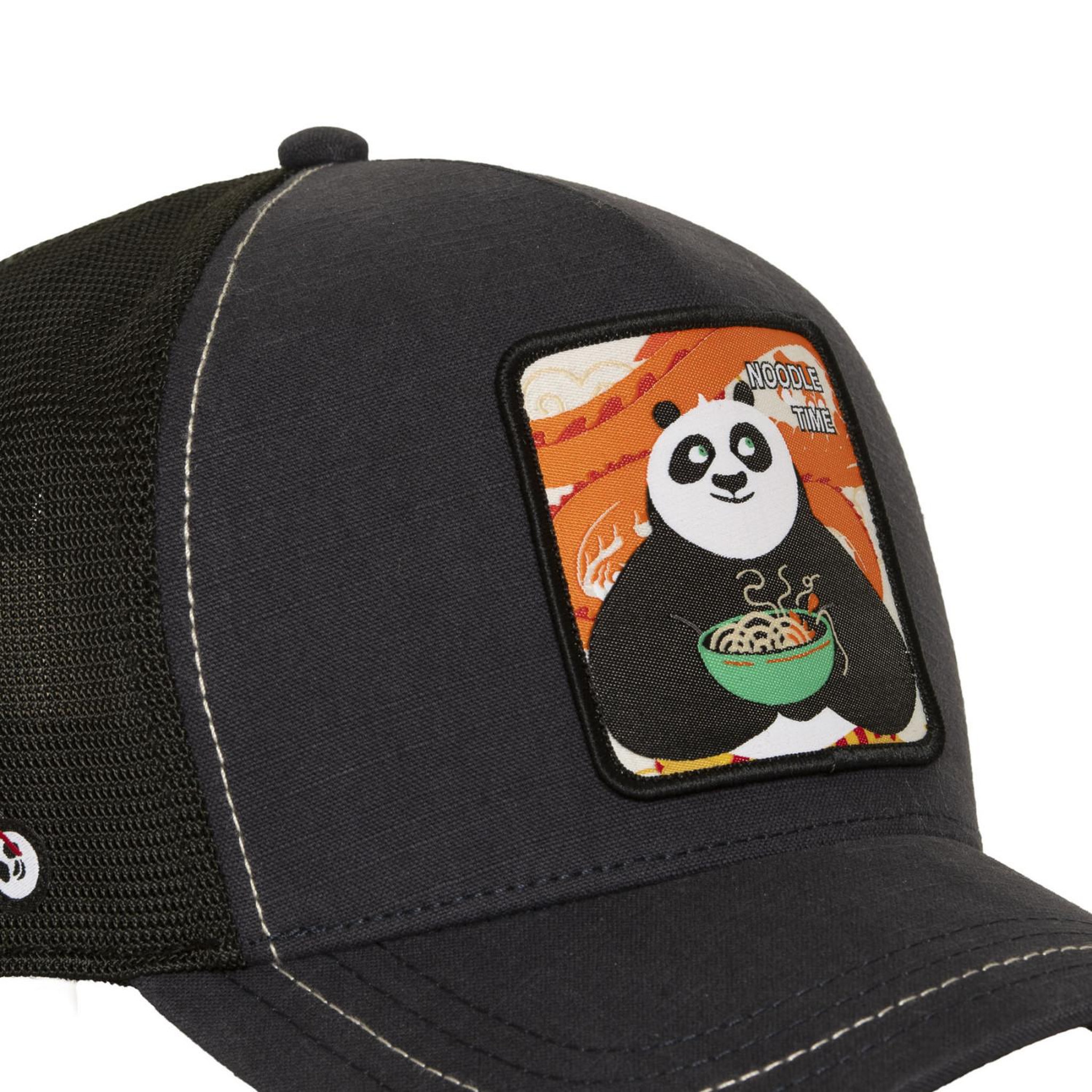 Voir la diapositive 3 : CAPSLAB Casquette trucker premium avec filet et patch Kung fu Panda 2