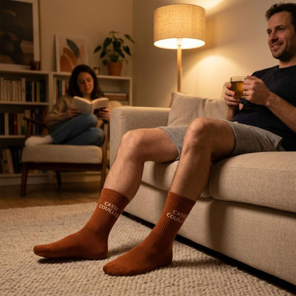 OZABI OZABI Chaussettes Homme Message Humoristiques