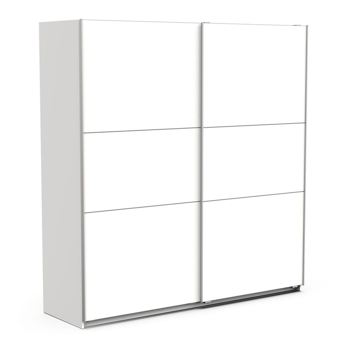 Armoire 2 portes coulissantes L200 cm THIBAULT