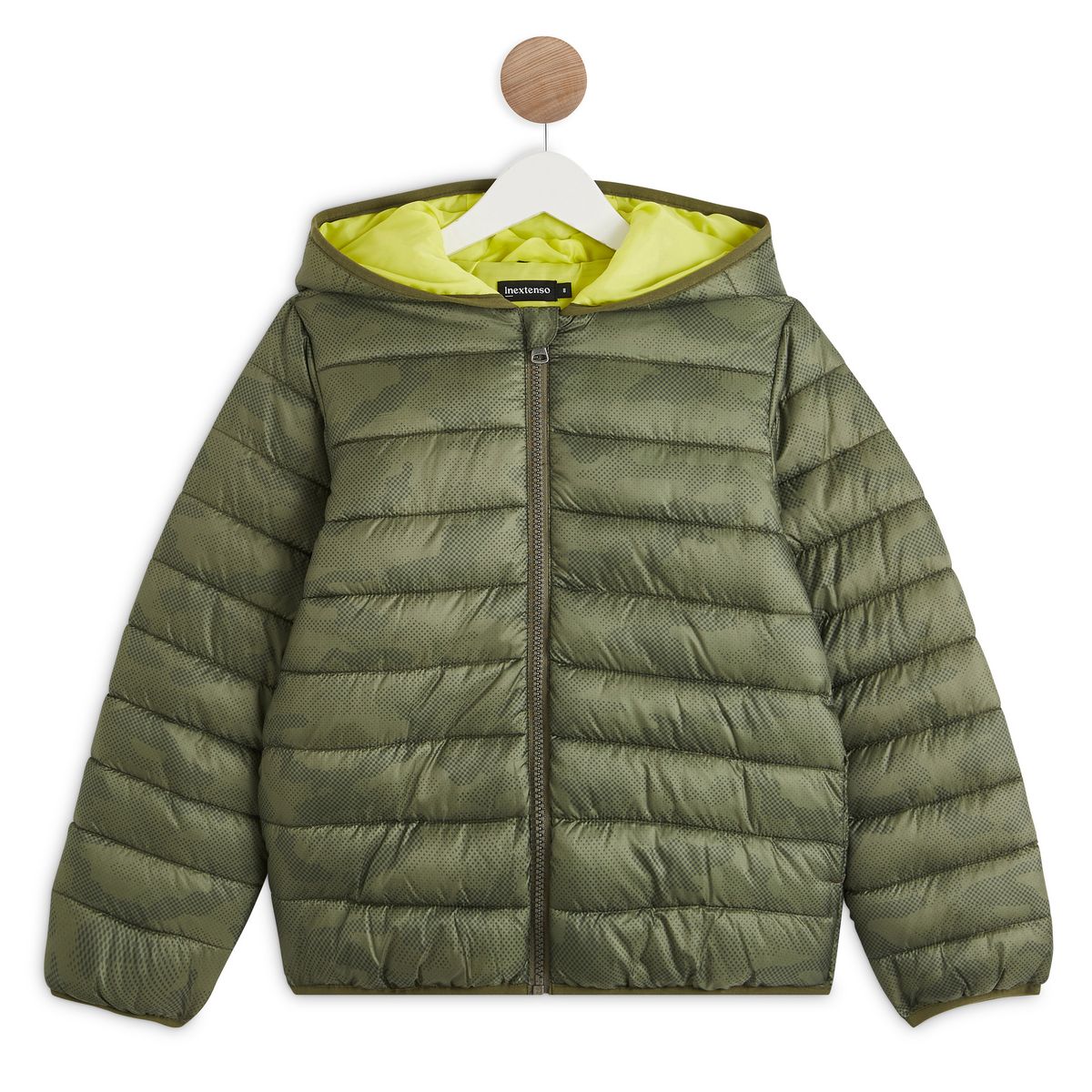 IN EXTENSO Doudoune kaki garçon