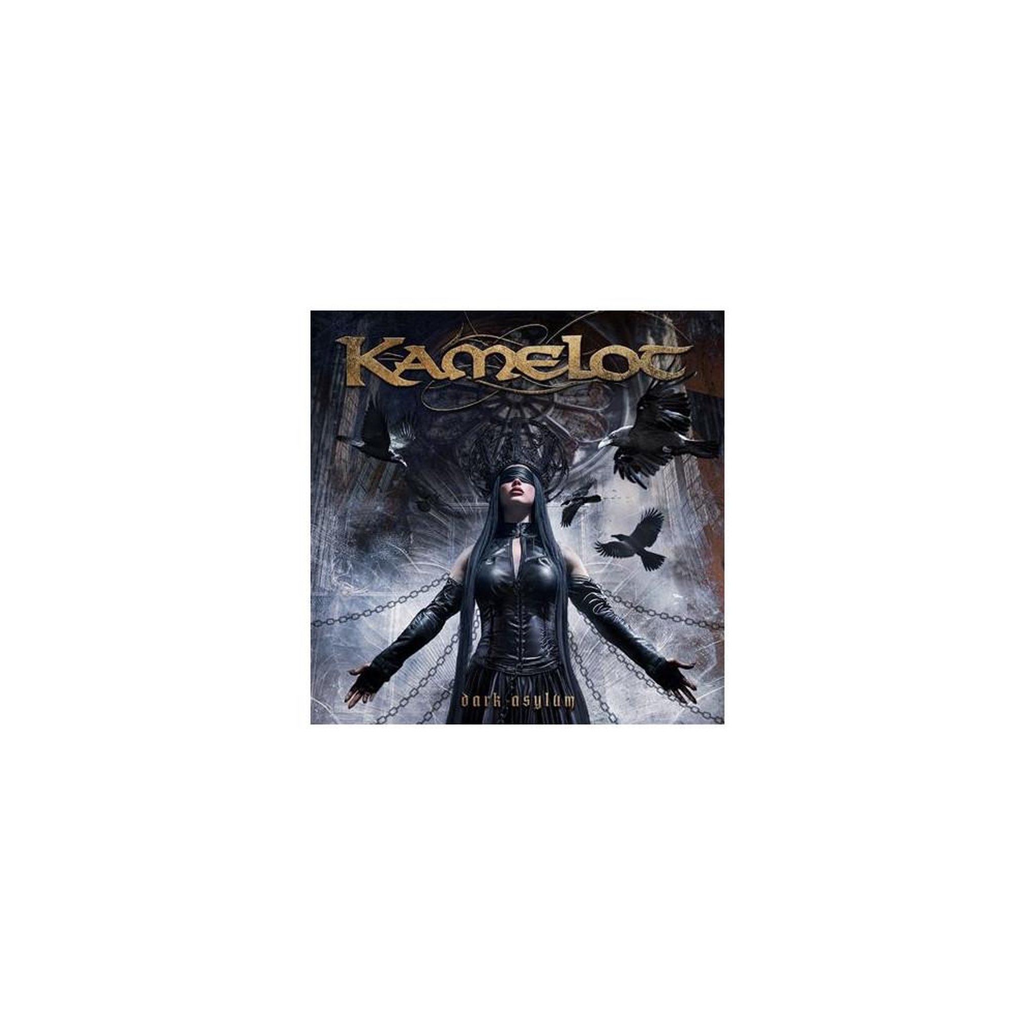 Kamelot – dark asylum lp vinyle 33t gatefold standard, artwork imprimé