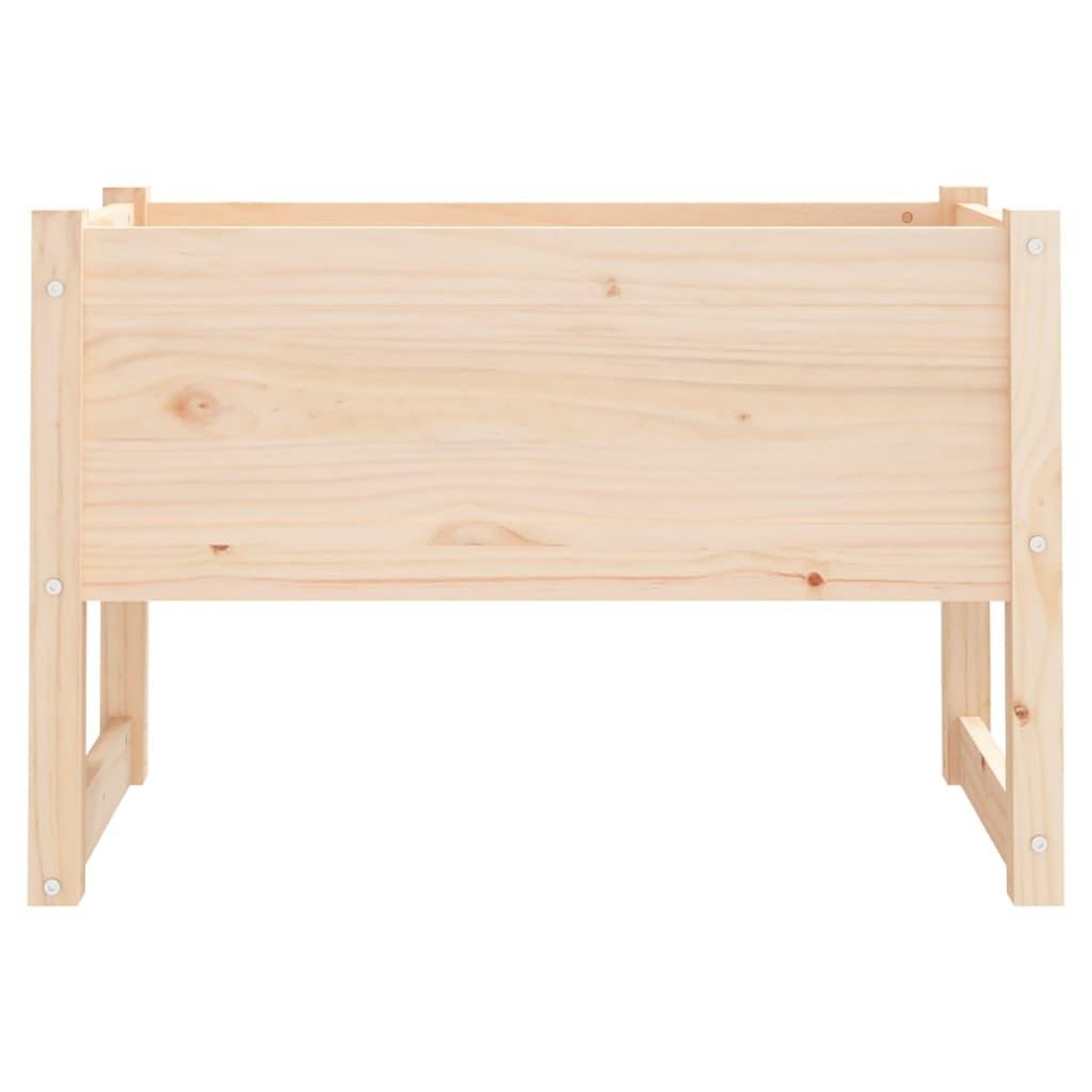 Voir la diapositive 4 : VIDAXL Jardiniere 78x40x52 cm Bois massif de pin