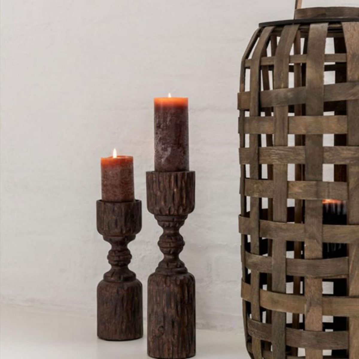 Paris Prix Lanterne Déco en Bois  Anoy  68cm Naturel