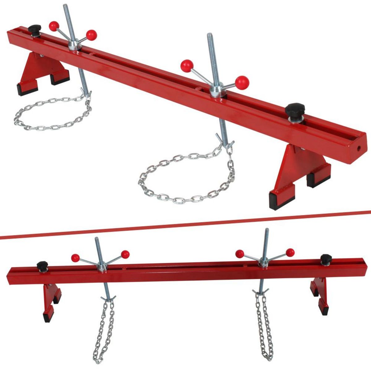 tectake Barre Support Moteur, Pont de Moteur, 500 kg