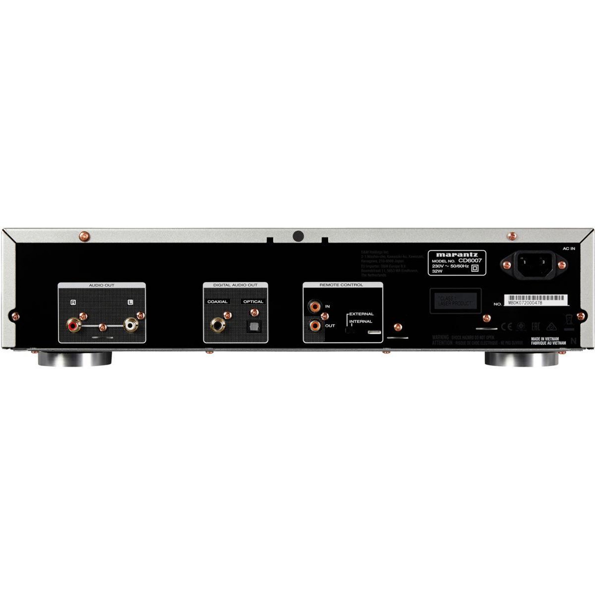 Voir la diapositive 4 : Marantz Platine CD CD6007 Argent