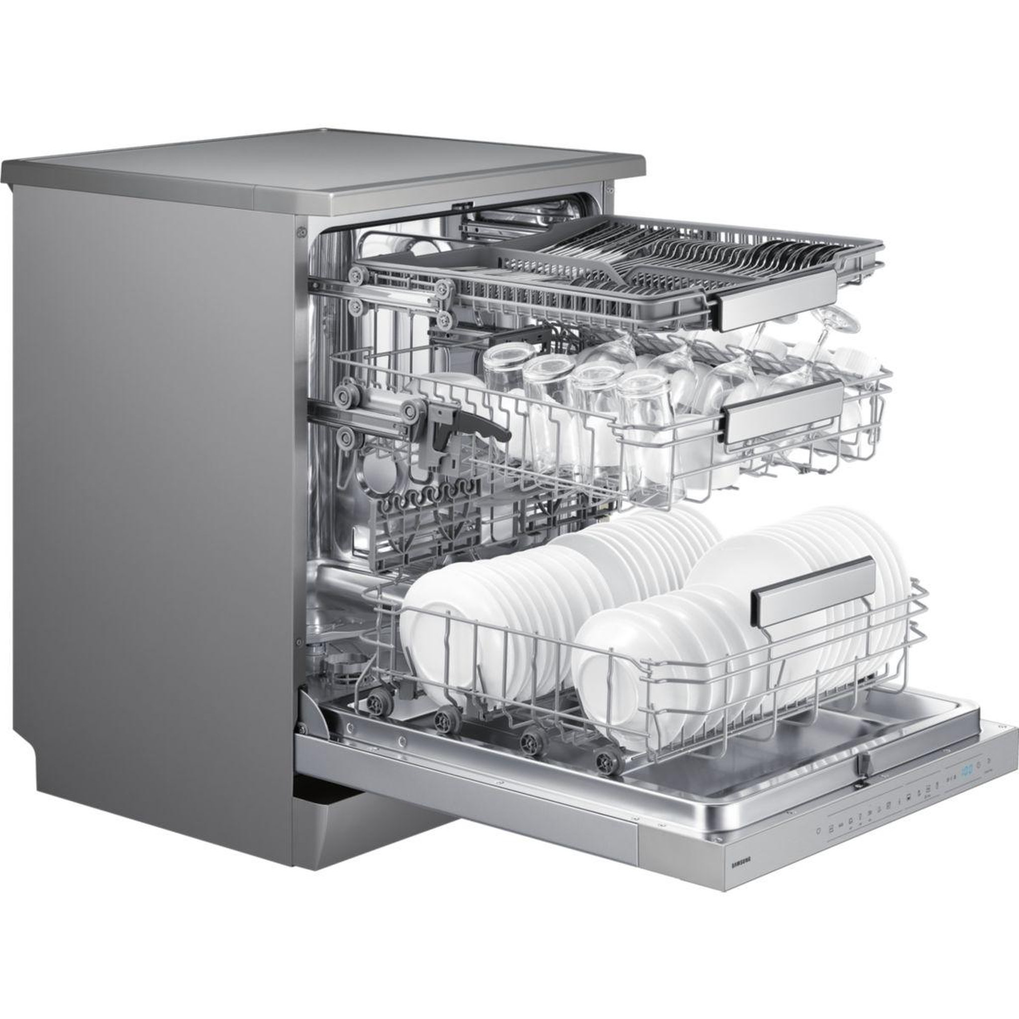 Voir la diapositive 3 : Samsung Lave vaisselle 60 cm DW70H73YCFRU1