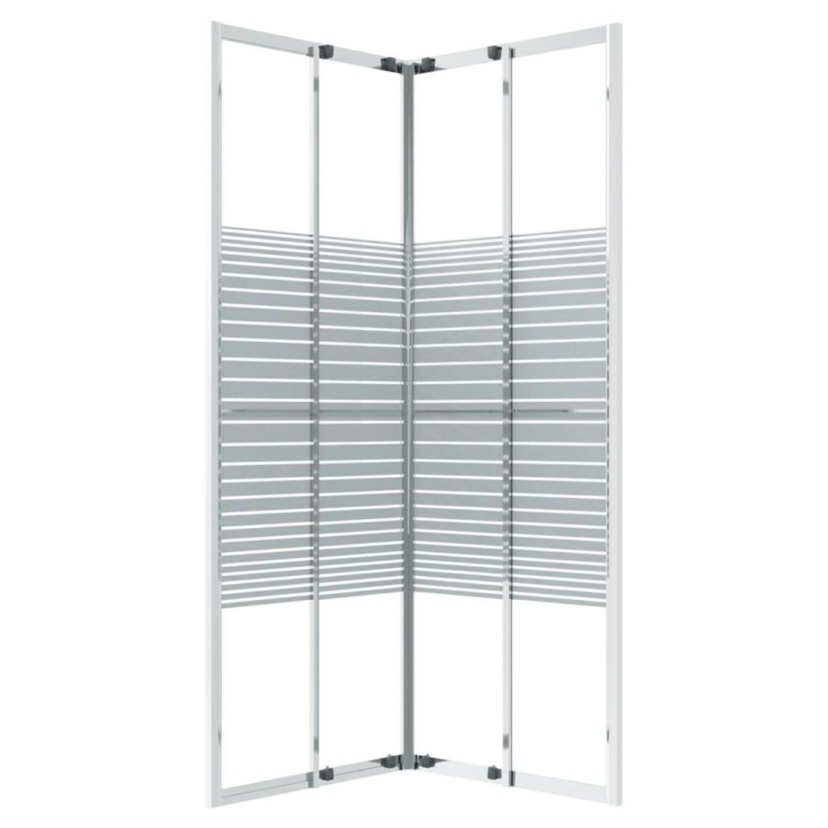VIDAXL Cabine de douche ESG 70x70x180 cm