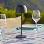 Voir la diapositive 2 : Lumisky Lampe de table sans fil SOPHIA Gris anthracite Aluminium H28CM