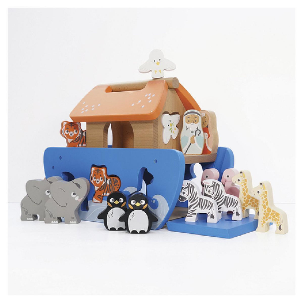Le Toy Van L arche De Noe - Jeu d encastrement